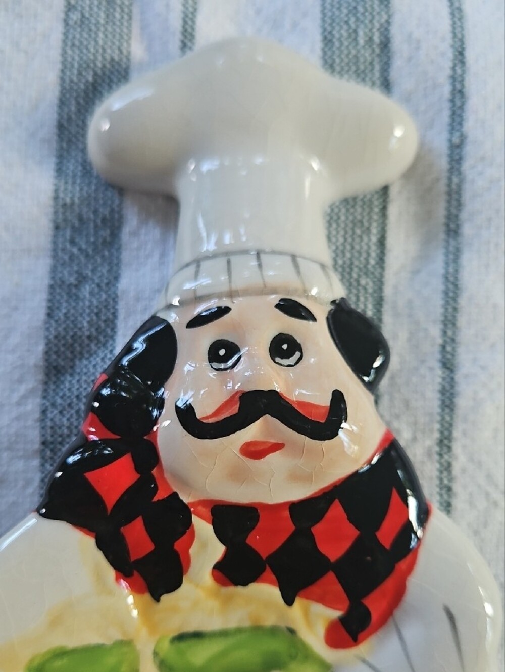 American Atelier Buon Appetito Chef Spoon Rest 9" - Picture 4 of 6